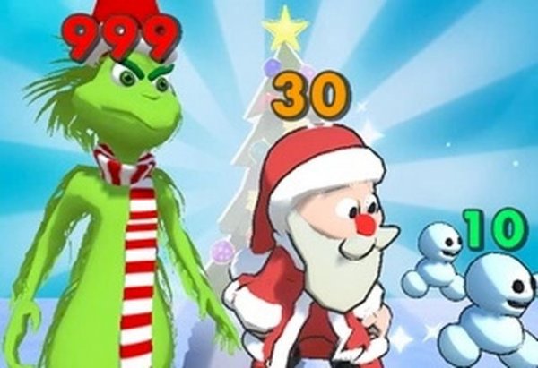 Holiday Snowman Toy Gathering